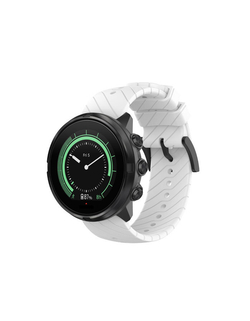 Силиконовый ремешок Suunto 24 mm для 9 / 9 Baro / 7 / D5 / Spartan Sport быстросъемный (Athletic 3) (Белый)