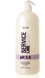 OLLIN SERVICE LINE Кондиционер-стабилизатор рН 3.5 1000мл/ Сonditioner-stabilizer pH 3.5