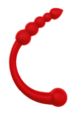 Двусторонний вибратор Black Red by Toyfa красный 35 см