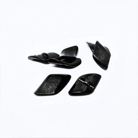 Пуговицы №1100 UNION KNOPF, 34 мм, цв.черный