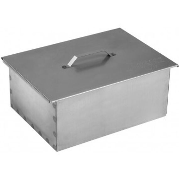 Коптильня двухъярусная Тонар с поддоном для сбора жира 380х280х170 (сталь 1,5 мм) (К-003)