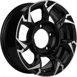 Khomen 1505 5.5x15 5x139.7 ET 5 Dia 98.5 (BFP)