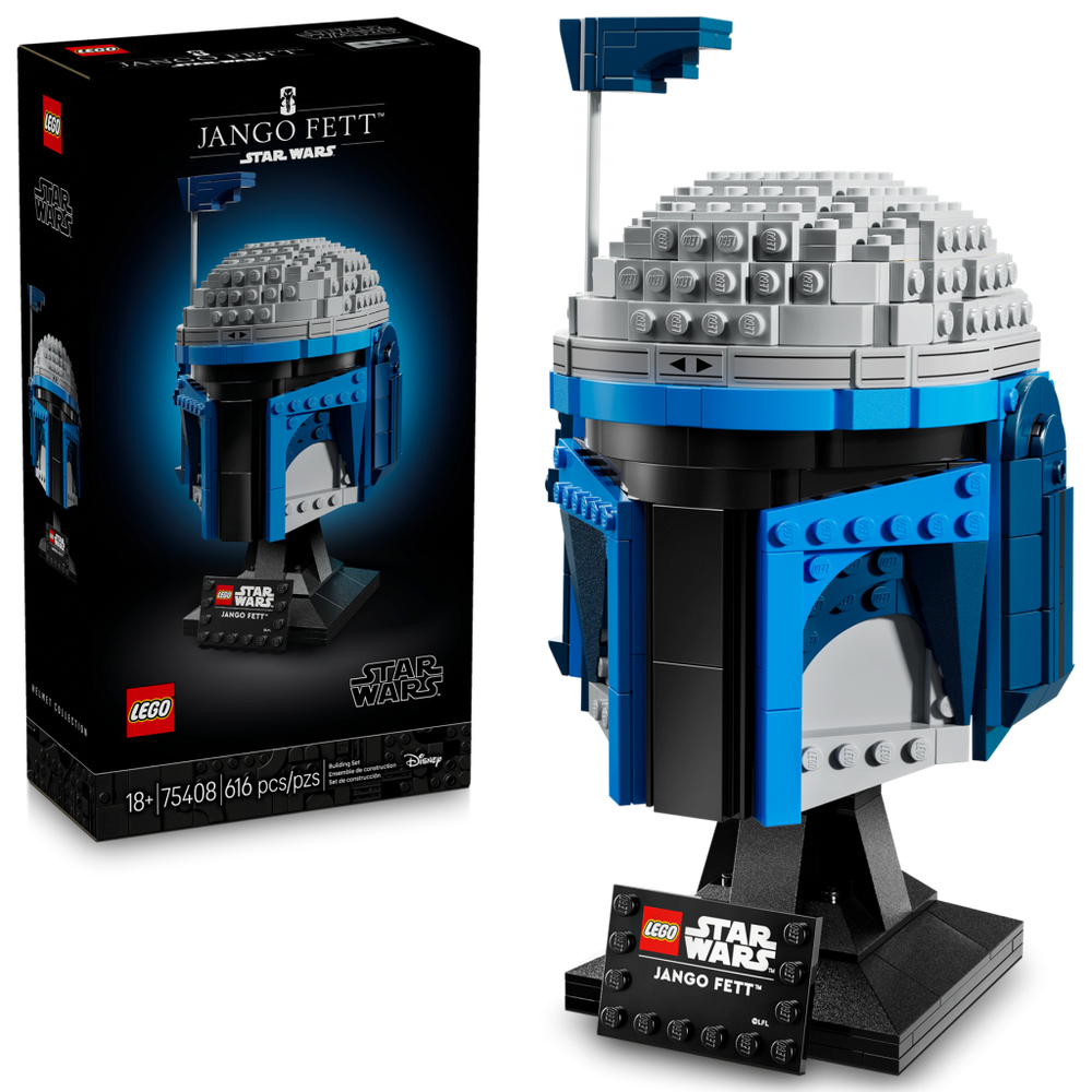 LEGO Star Wars 75408 «Шлем Джанго Фетта» — коллекционный шлем из серии Helmet