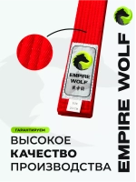 Красный пояс для единоборств 240
