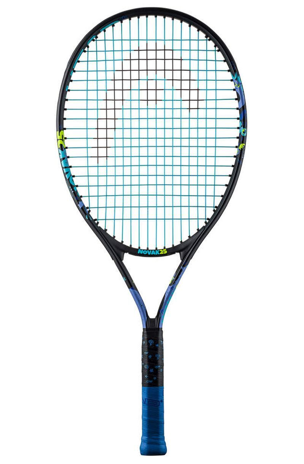 Ракетка детская Head Novak 25 (25") - разноцветный