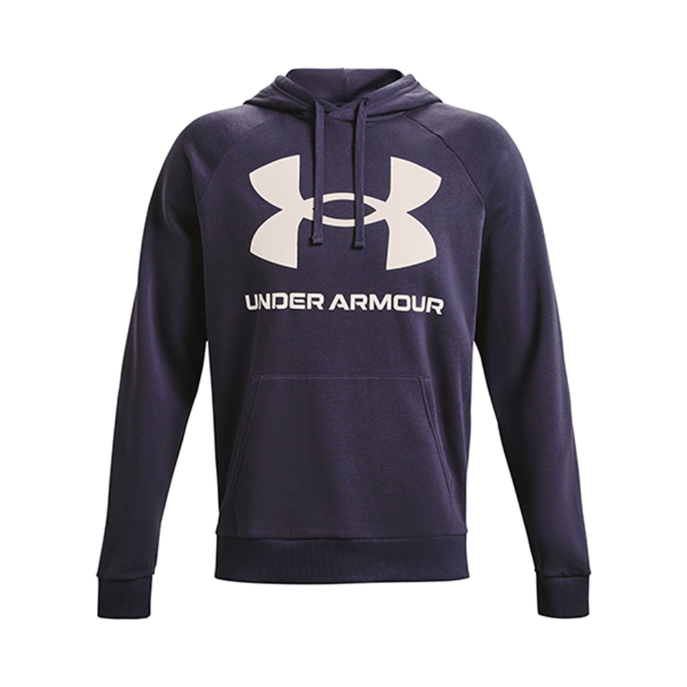 Мужская кофта теннисная Under Armour Rival Fleece Big Logo Men - Grey