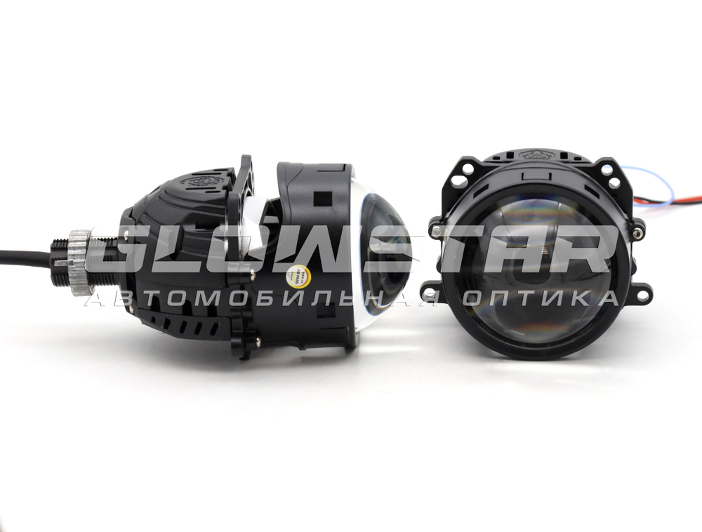 Билед модули Aozoom A15 PRO 24 вольта 2026, 3.0 дюйма, 2 чипа, 5500K, 24V, 58W/65W, крепление 3R и съемное гаечное (комплект, 2шт)