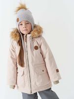 Парка зимняя на меху "Нюд"