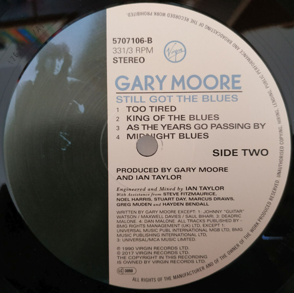Gary Moore / Still Got The Blues (LP)