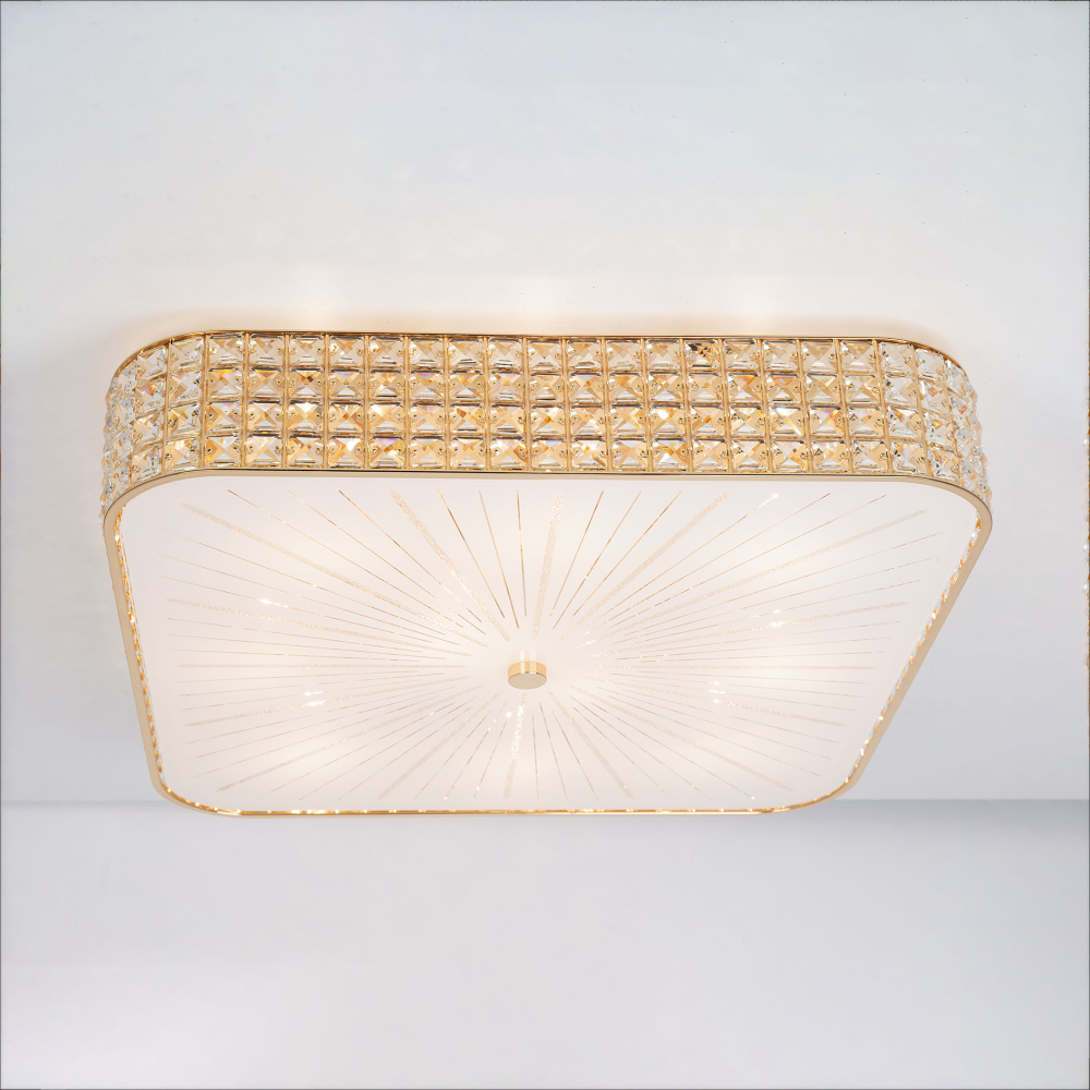 Citilux Портал CL324202 Люстра хрустальная Золото