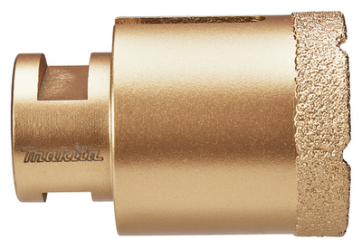 Коронка алмазная M14x2, 45мм Makita D-44541 O 45 мм М14 Гранит, мрамор, плитка, кирпич, бетон, природный камень