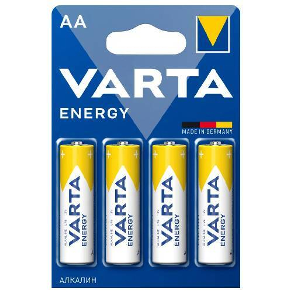 Батарейка VARTA АА (пальчик) (4шт.) ALKALINE