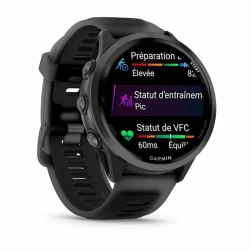 Смарт-часы Garmin Forerunner 570 47мм 1.4" AMOLED корп.черный рем.черный (010-02971-00)