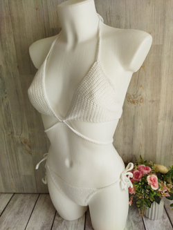 Купальник вязаный