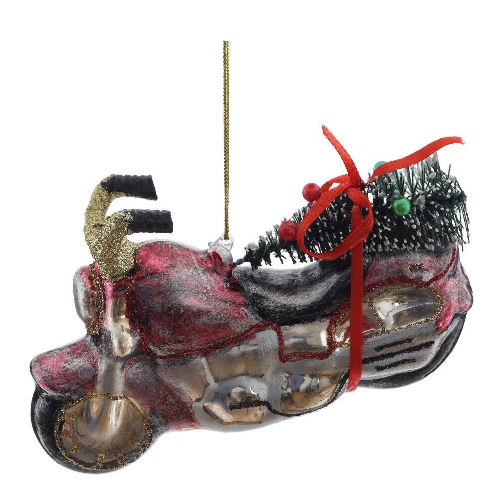 GAEM Украшение новогоднее "Мотоцикл", L12 W3 H7 см