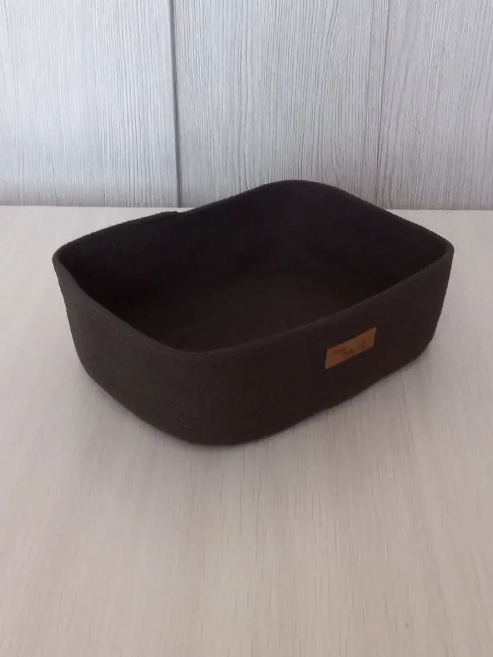 Корзина для хранения плетеная