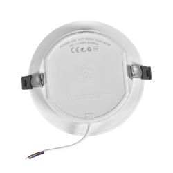 ULM-Q237 12W-4000K WHITE Светильник светодиодный встраиваемый. Белый свет 4000K. Корпус белый. ТМ Volpe