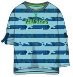 Футболка для мальчика дл. рукав 00839_BAT голубой р.116, 1 шт.