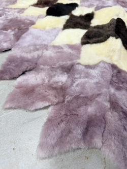 Меховой Ковер из овчины