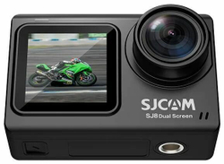 Экшн-камера SJCAM SJ8 DUAL-SCREEN, 12МП, 1200 мАч, черный