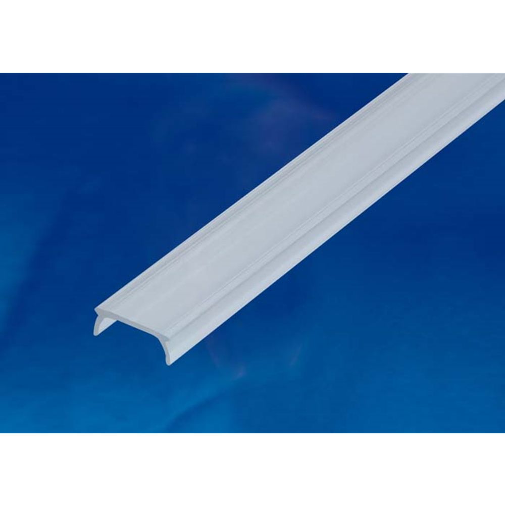 UFE-R02 CLEAR 200 POLYBAG Прозрачный рассеиватель для алюминиевого профиля, пластик. Длина 200 см. ТМ Uniel