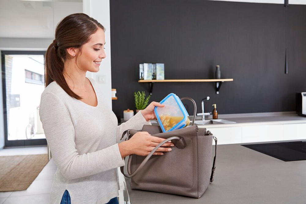 Контейнер для еды прямоугольный 0.80.8 л Tefal MasterSeal пластик K3021812