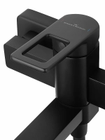 Смеситель для ванны с душем WONZON & WOGHAND FRAME WW-88639010-MB черный матовый