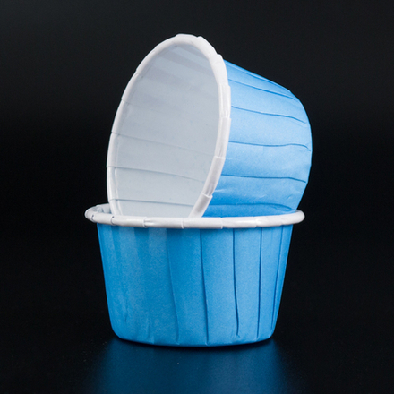 Форма бум д/маффин МИНИ 38*30/100шт ГОЛУБОЙ