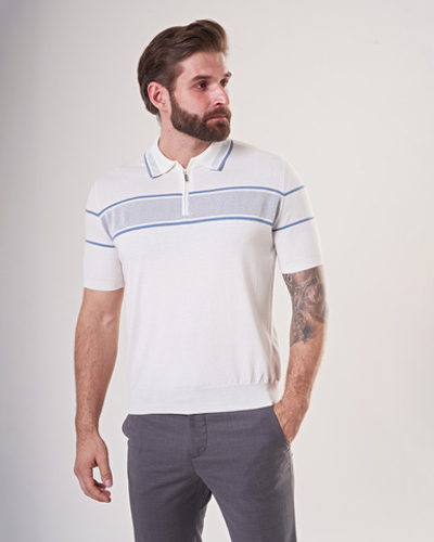 Поло на молнии Atelier Portofino