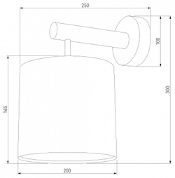 Бра TK Lighting 4108 Deva White
