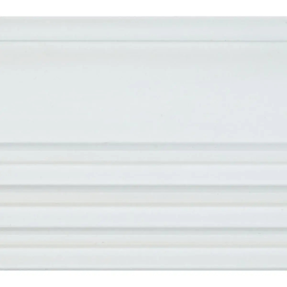 Панель вспененный полистирол 3D RAIL EAST Коралл Белая 120х2700 мм