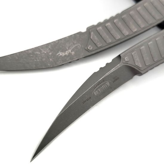 Фиксированный нож Microtech MT_215-10APS Feather S/E,