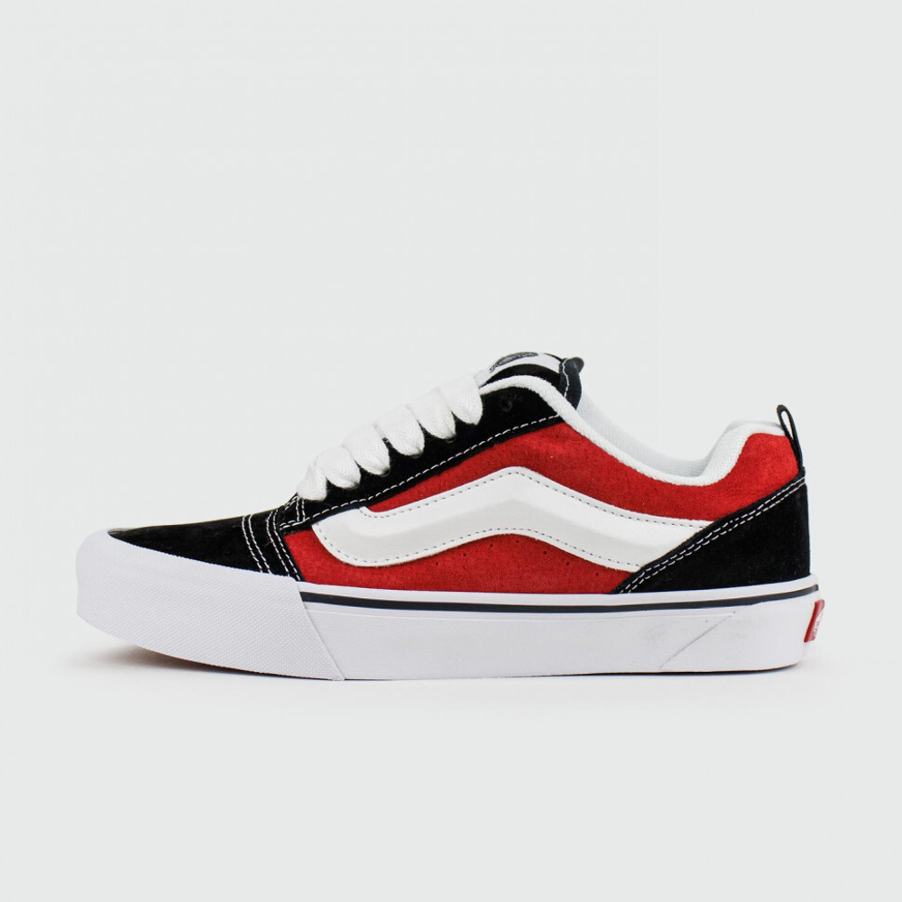 кеды Vans Knu Skool Black / Red / White Wmns