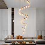 805289 Люстра COLORE LED 28х4W 5600LM КОФЕЙНЫЙ/МУЛЬТИКОЛОР 3000K