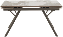 Стол ЛИБЕРТИ 140 Pandora, керамика / Латте каркас М-City