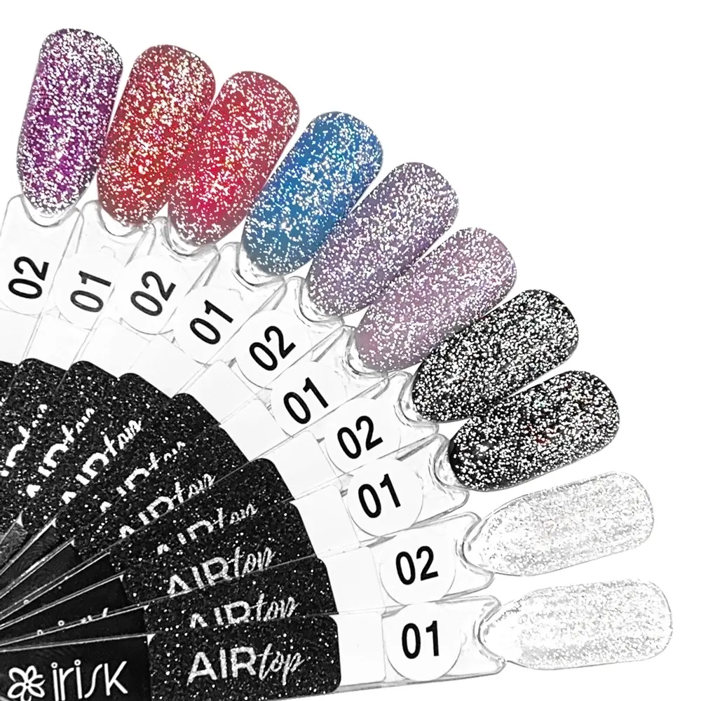 IRISK Топ светоотражающий без липкого слоя Air Top (05 Prizma Cat Eye), 10 мл