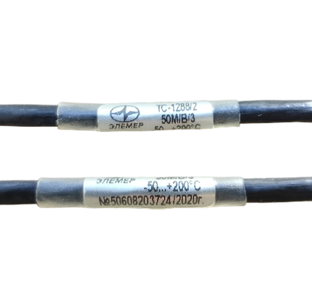 Термопреобразователь сопротивления ТС-1288/2/ 50М/ -50...+200/ 80/ 6/ 1.5/ КММФЭ/ В3