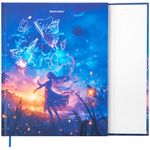 Дневник 1-11 класс 48 л., твердый, BRAUBERG, матовая ламинация, магнитный клапан, закладка-ляссе, с подсказом, "Magic", 107243