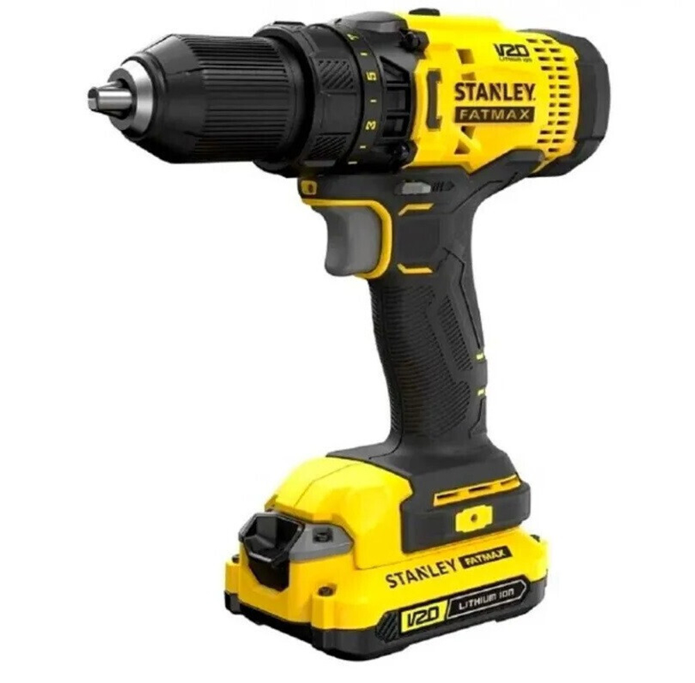 Дрель-шуруповерт аккумуляторная Stanley SFMCD710C2K-QW