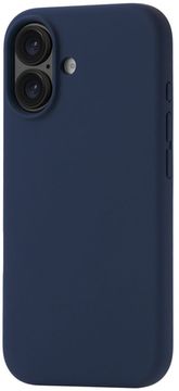 Чехол uBear Touch Case MagSafe для iPhone 17, soft-touch, темно-синий