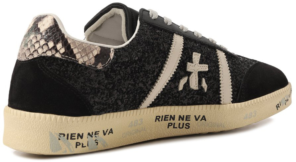 Premiata Bonnie-D Черные с белым