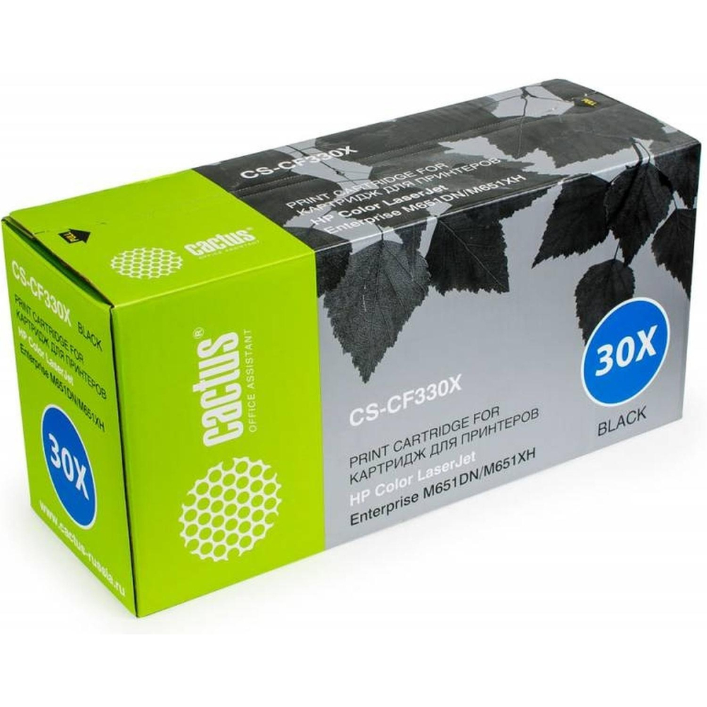 Картридж лазерный Cactus CS-CF330X CF330X чер. для HP CLJ M651dn/M651n