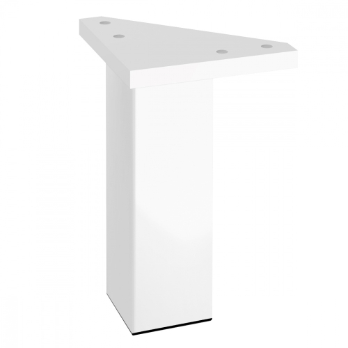 Ножки для мебели SMART (2 шт) универс.бел   81492