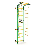 Детский спортивный комплекс Kampfer Strong Kid Wall 2,6 м Зелено-желтый1