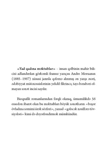 Yad qadına məktublar