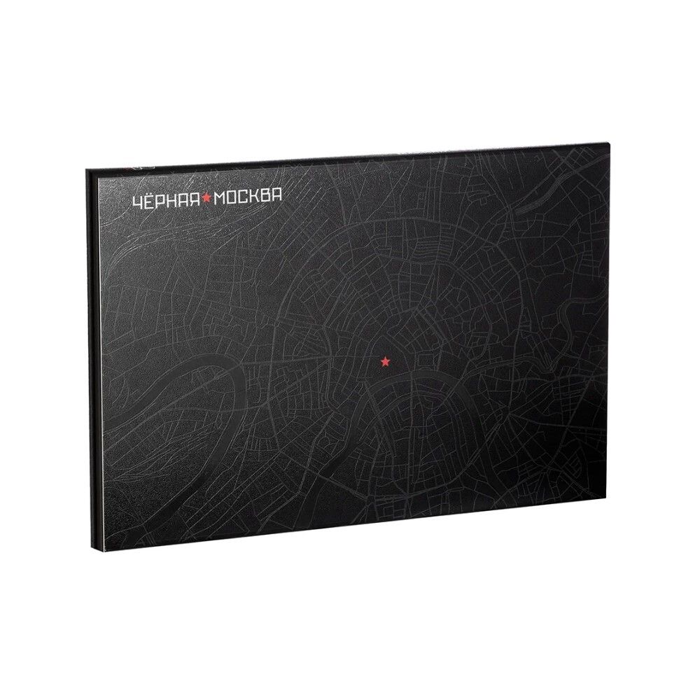 RBG Russian Beauty Guru Универсальная палетка для макияжа "Черная Москва", 27,7 гр