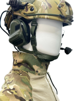 COMMUNICATION HEADSET V" тактические наушники для стрельбы/съемный микрофон (для крепления на шлем)