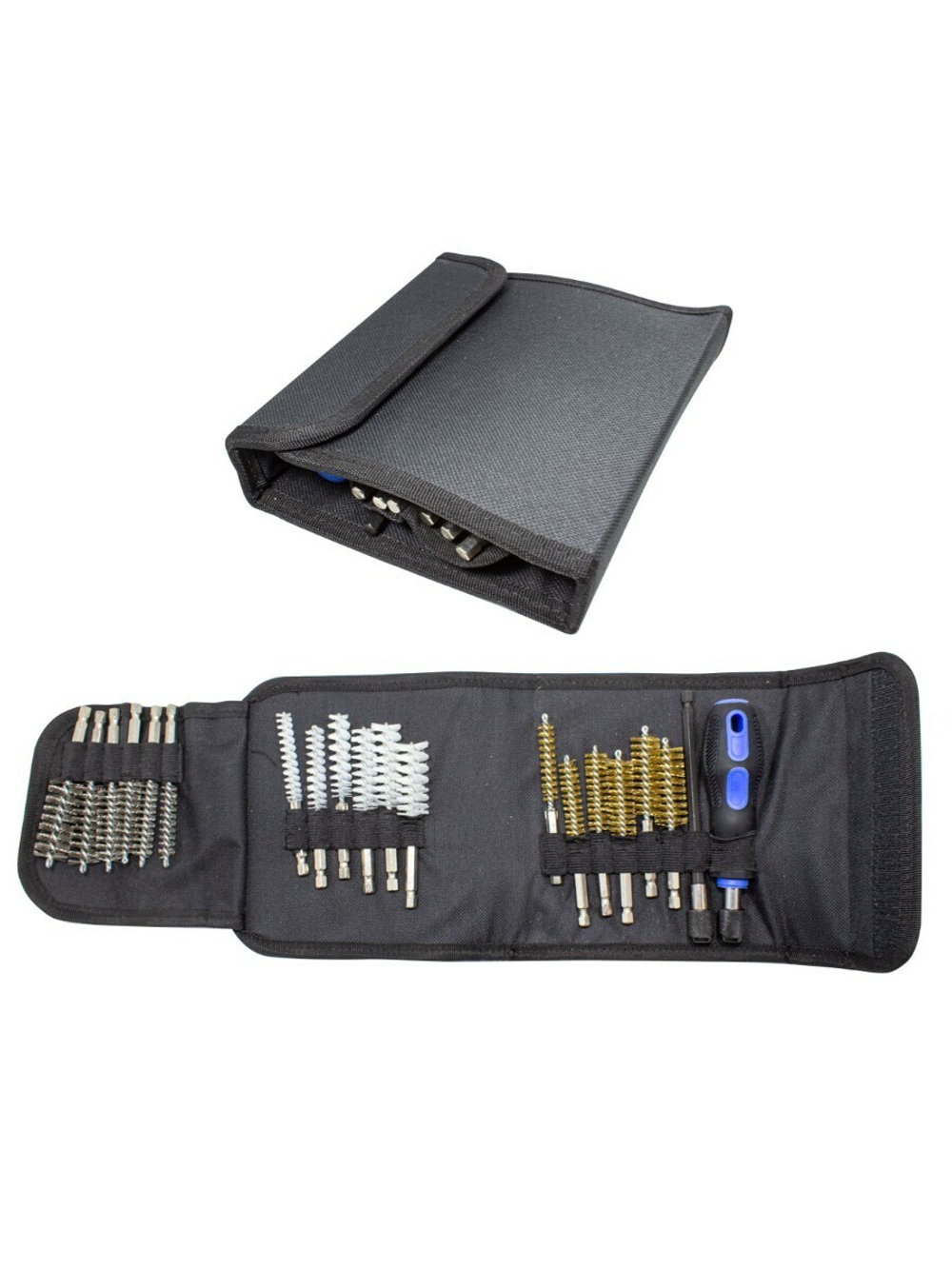 Набор щеток для чистки каналов, 20пр., в сумке FORCEKRAFT FK-921G3P