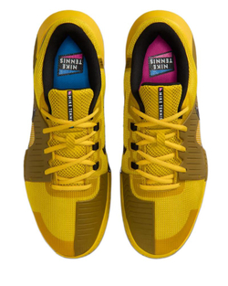 Мужские кроссовки теннисные Nike Zoom GP Challenge 1.5 Premium - saffron quartz/olive flak/sail/black