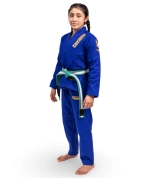 Детское кимоно Tatami PRO SERIES - BLUE & CHAMPION GOLD